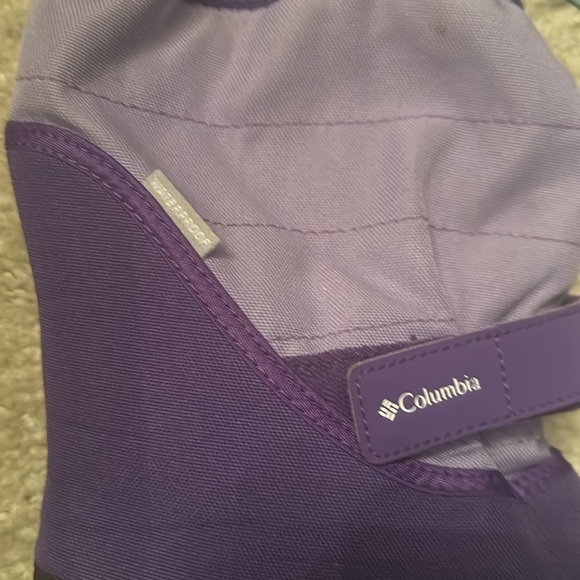 Columbia girls waterproof powderbug snow boots size 3 - Picture 3 of 8